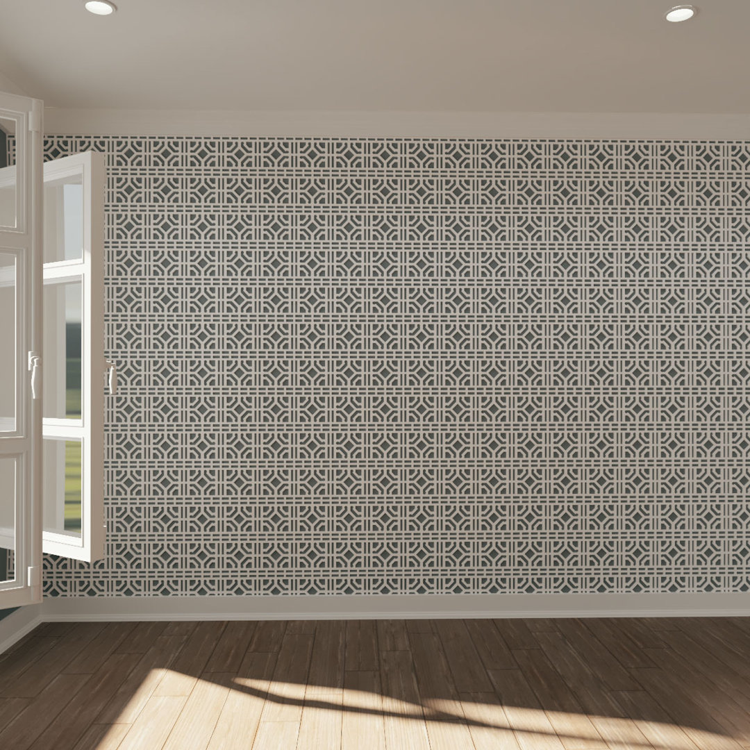 Addison Decorative Fretwork Wall Panels, Large, 23 3/8"W x 23 3/8"H x 3/8"T, Architectural Grade PVC
